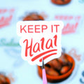 Keep It Halal Islamic Sticker - Sticker - Totepad