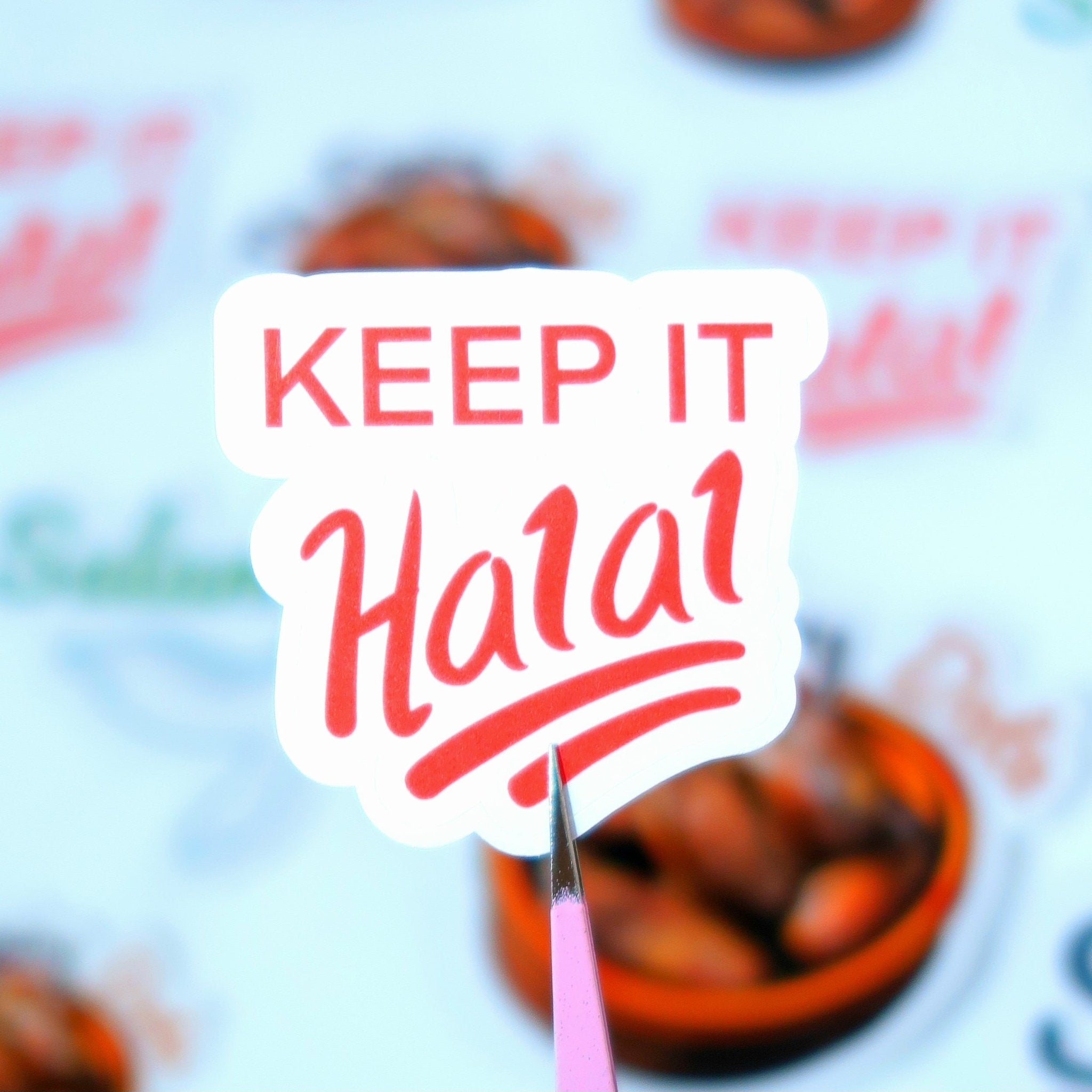 Keep It Halal Islamic Sticker - Sticker - Totepad